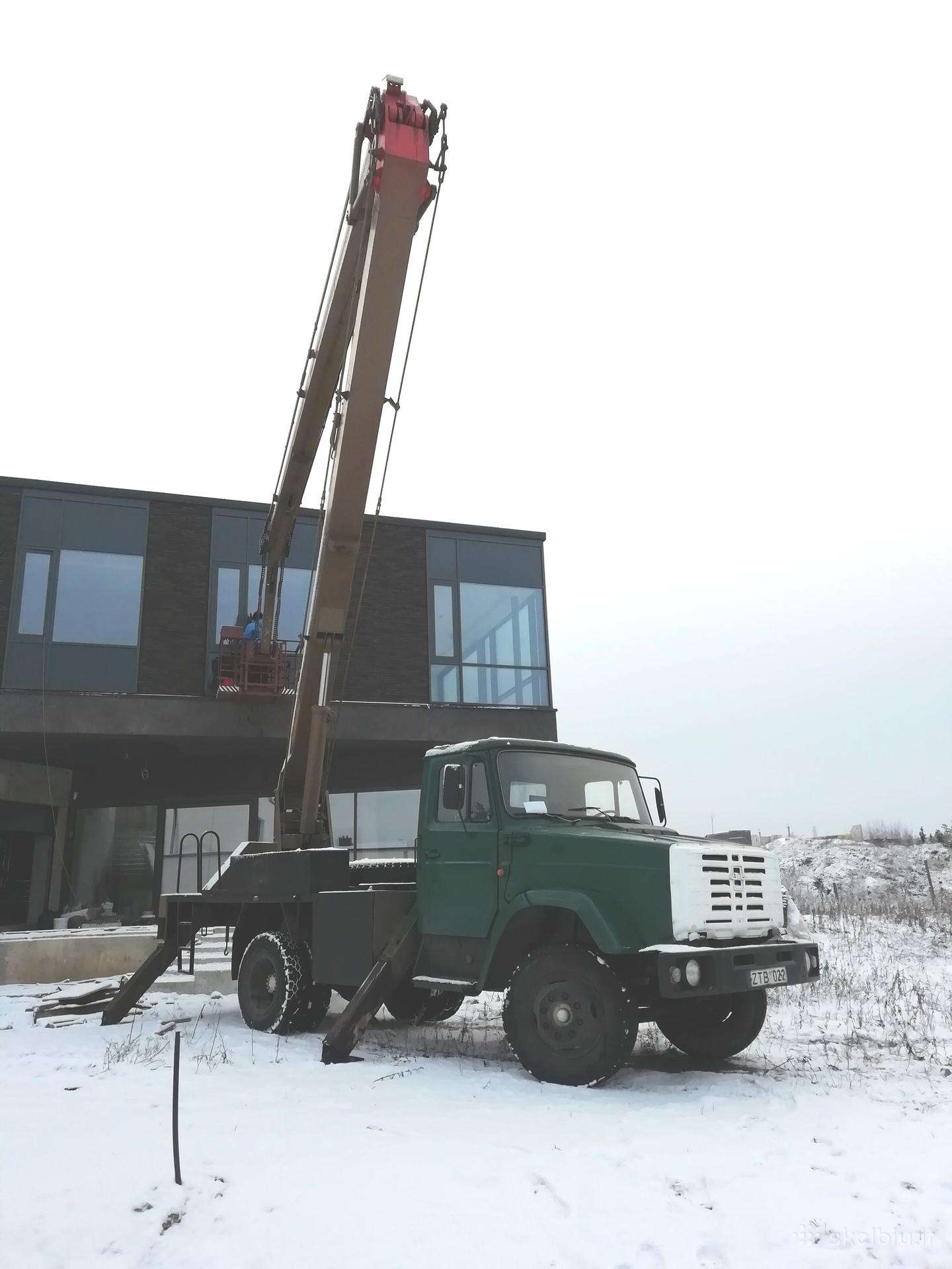 ZIL Nuoma, прокат строительного транспорта