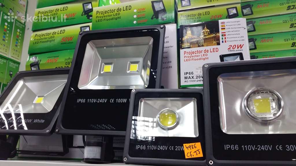 Išpardavimas LED šviestuvu nuo 30w iki 200w