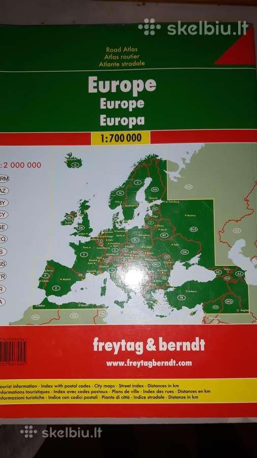 Autoatlasas Europa
