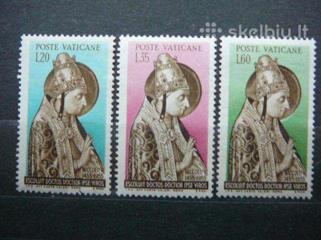 Daile Popiežius 1955 Vatikanas mnh vt235s