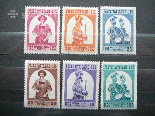 Gvardija 1956 Vatikanas mnh vt250s