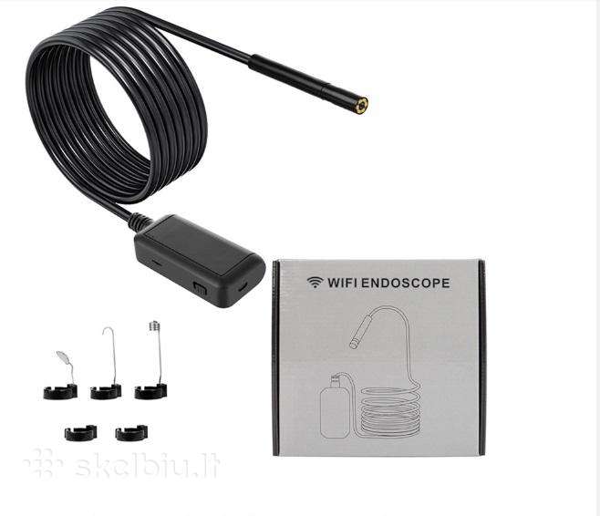 Endoskopinė WiFi kamera, 5.5mm, įvairių ilgių