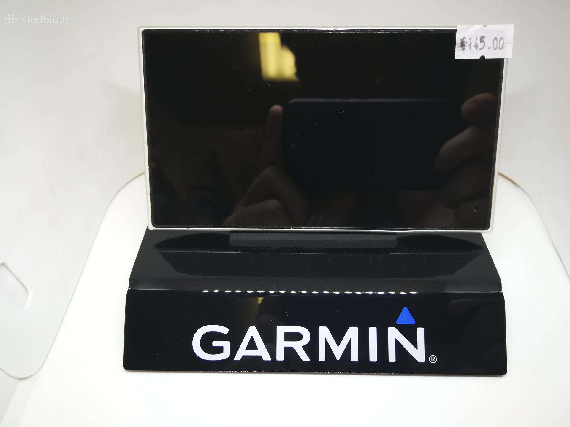Naudotos Garmin navigacijos su žemėlapiais