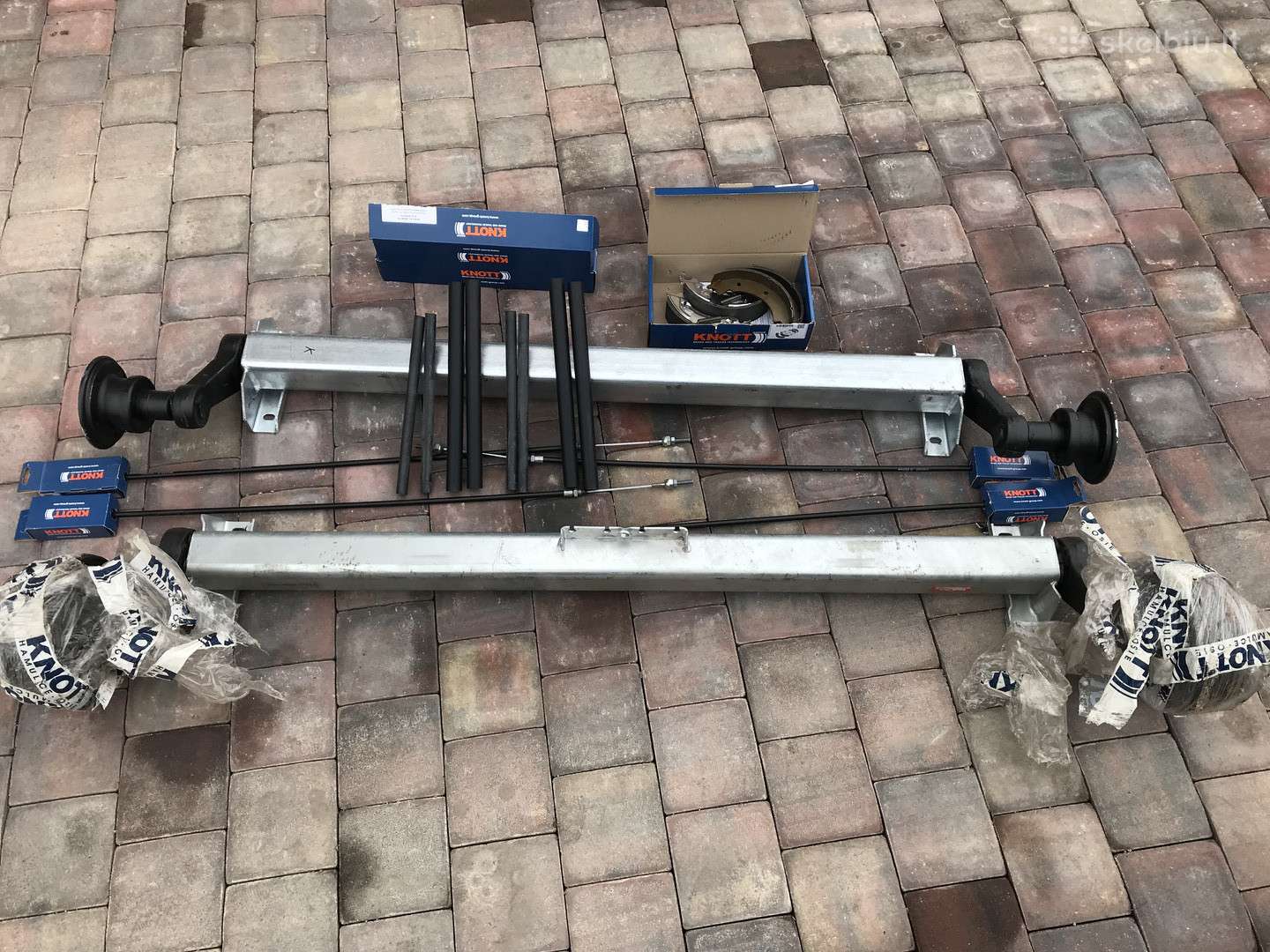 Torsionines Priekabu asys