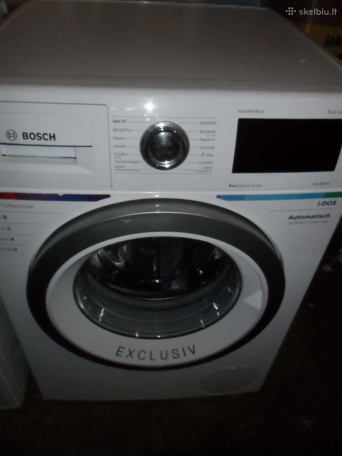 Bosch Skalbykle Su Dozavimu