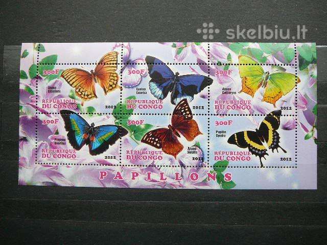 Drugeliai 4xklb. svarus g586/7a/b