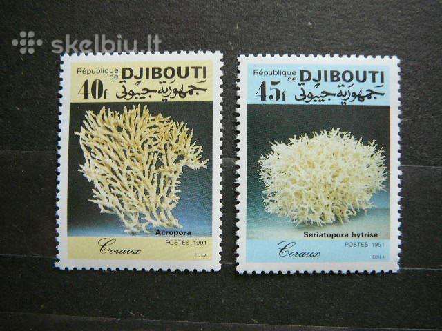 Koralai Dzibutis 1991 Mnh alb417