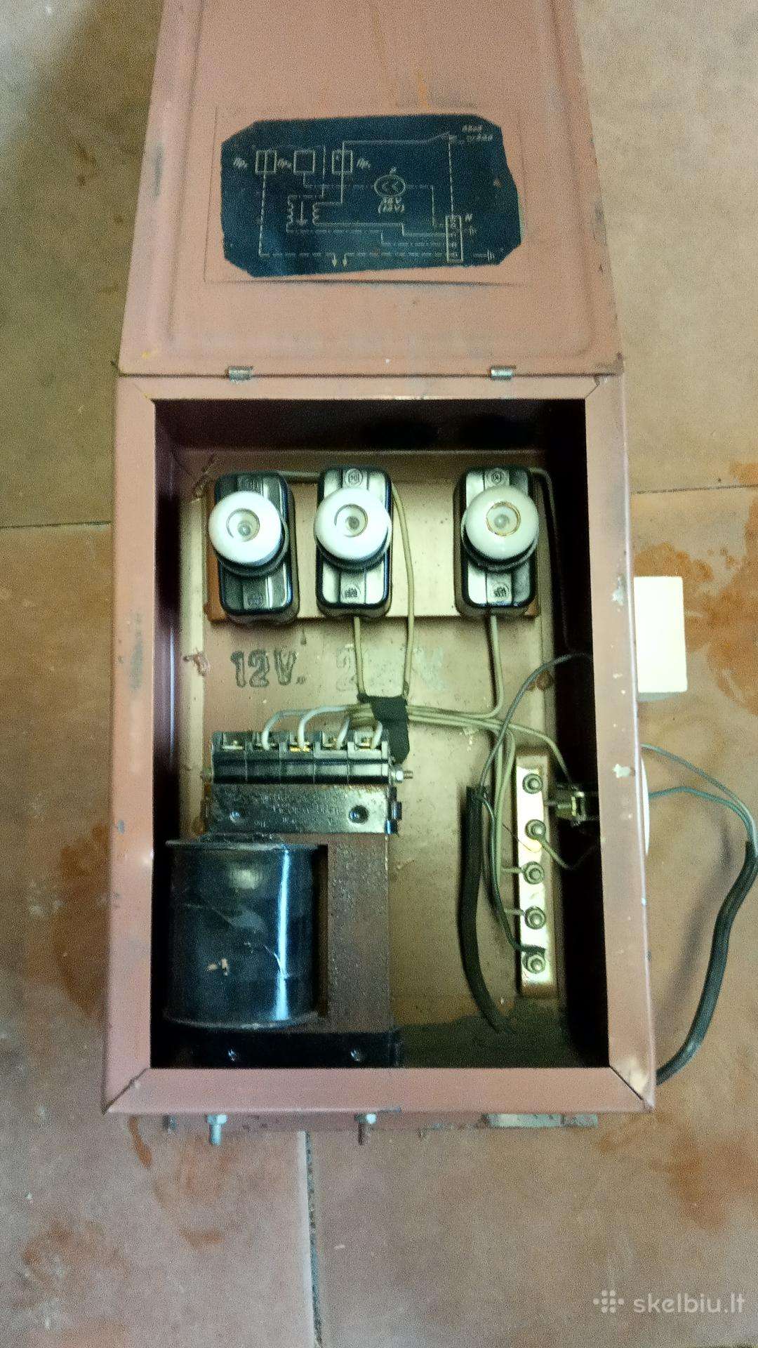 Transformatoriai 24 V ir 12 V