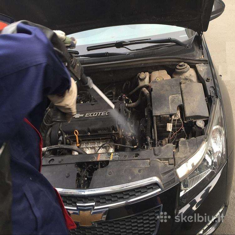 Paviršių valymas sausu ledu