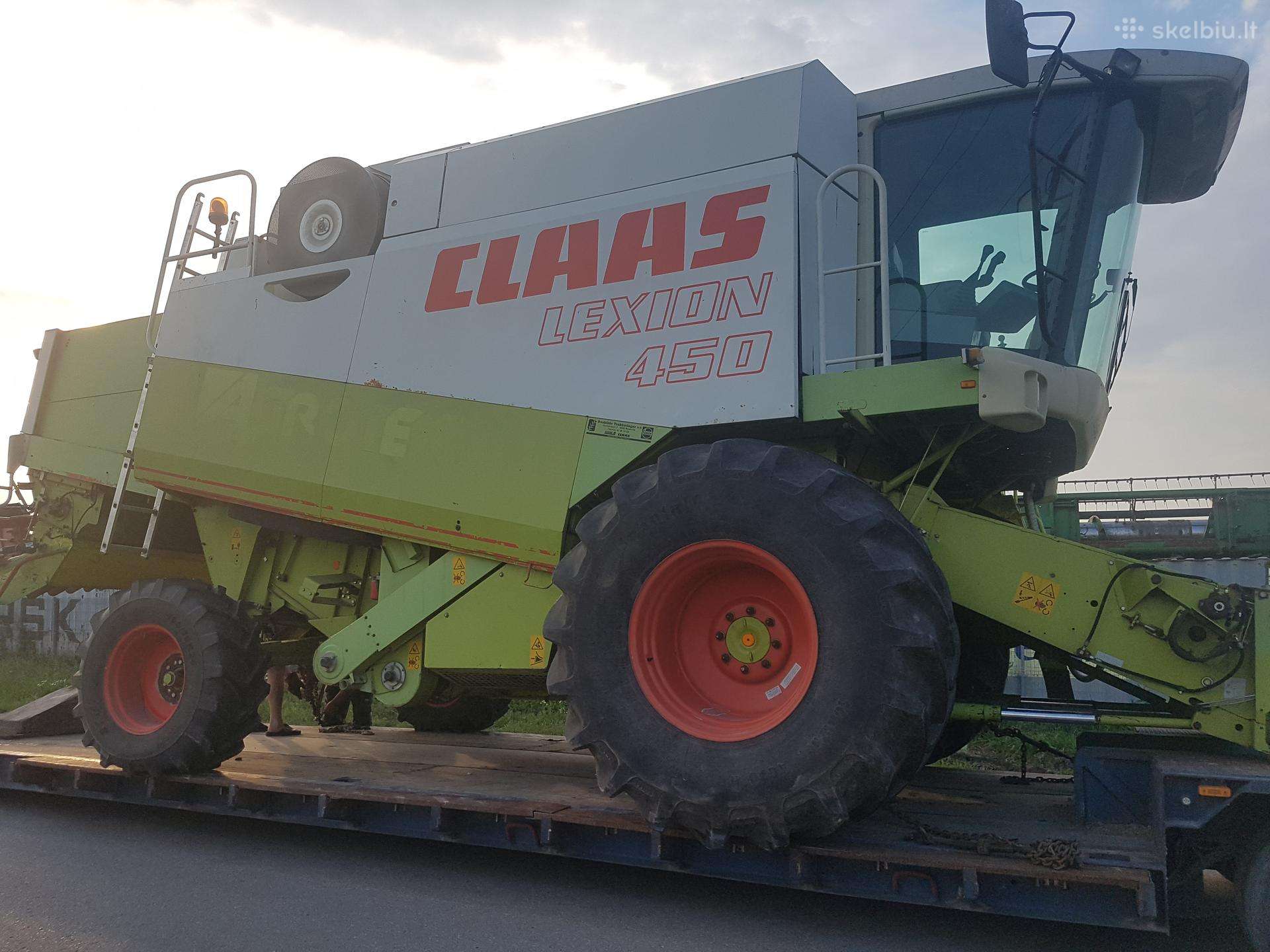 Kombainas Claas Lexion 450 Ardomas Dalimis