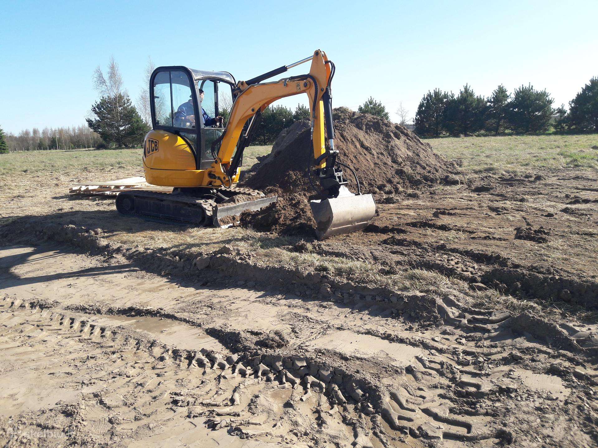 JCB 8027, прокат строительного транспорта