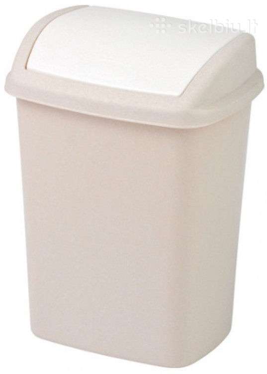 10 litrų šiukšliadėžė su dangčiu