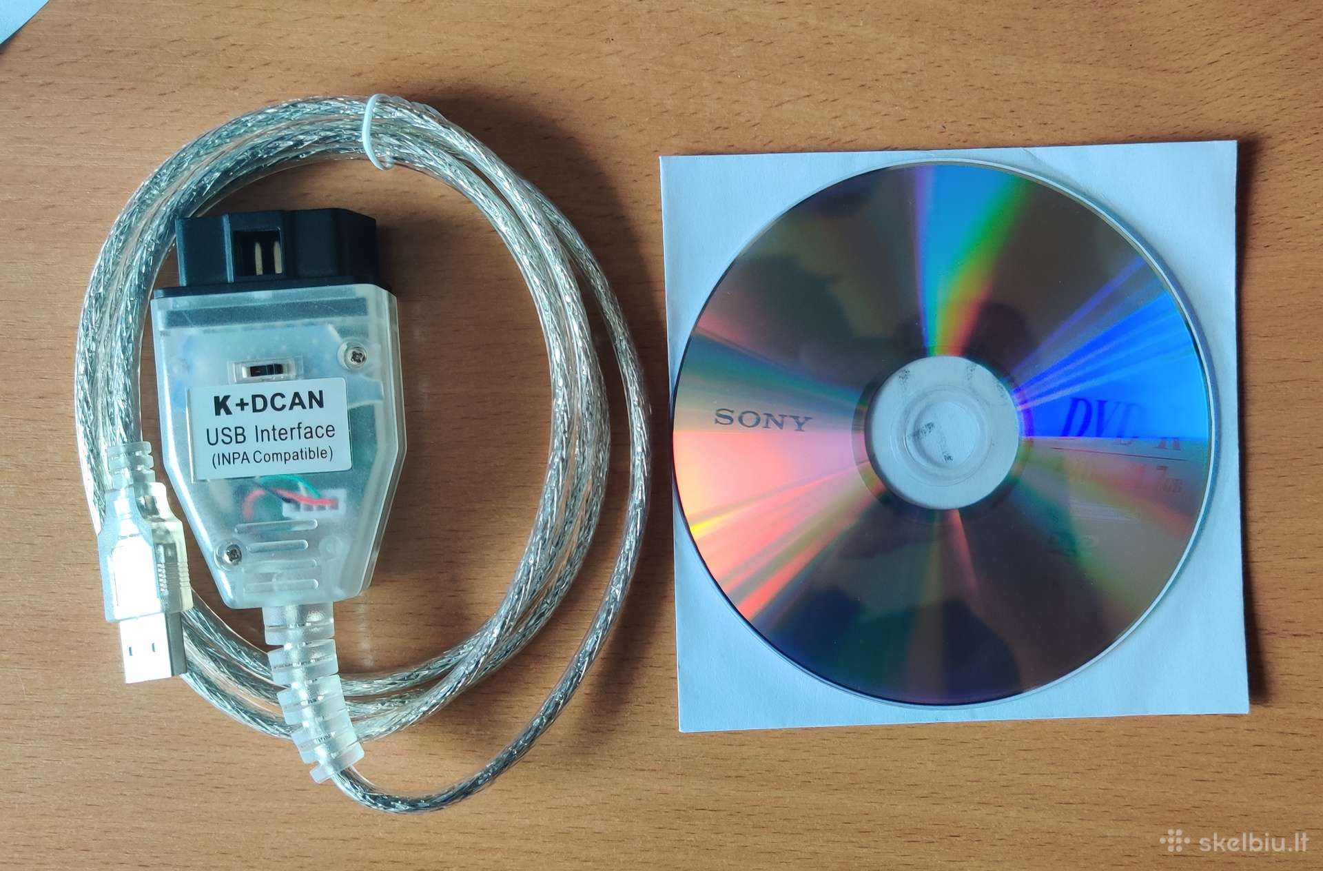 Bmw inpa rheingold k+dcan diagnostika + jungiklis