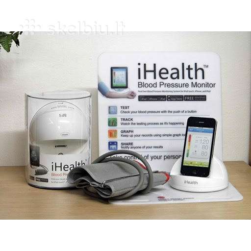 iHealth BP3 Blood Pressure Monitoring System for iPod Touch, iPhone, and  iPad