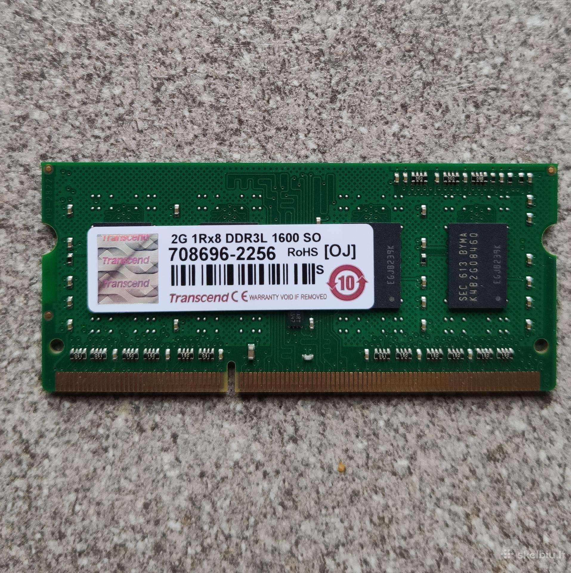 2gb Rddr3l (1rx8) 1600 So (Transcend)