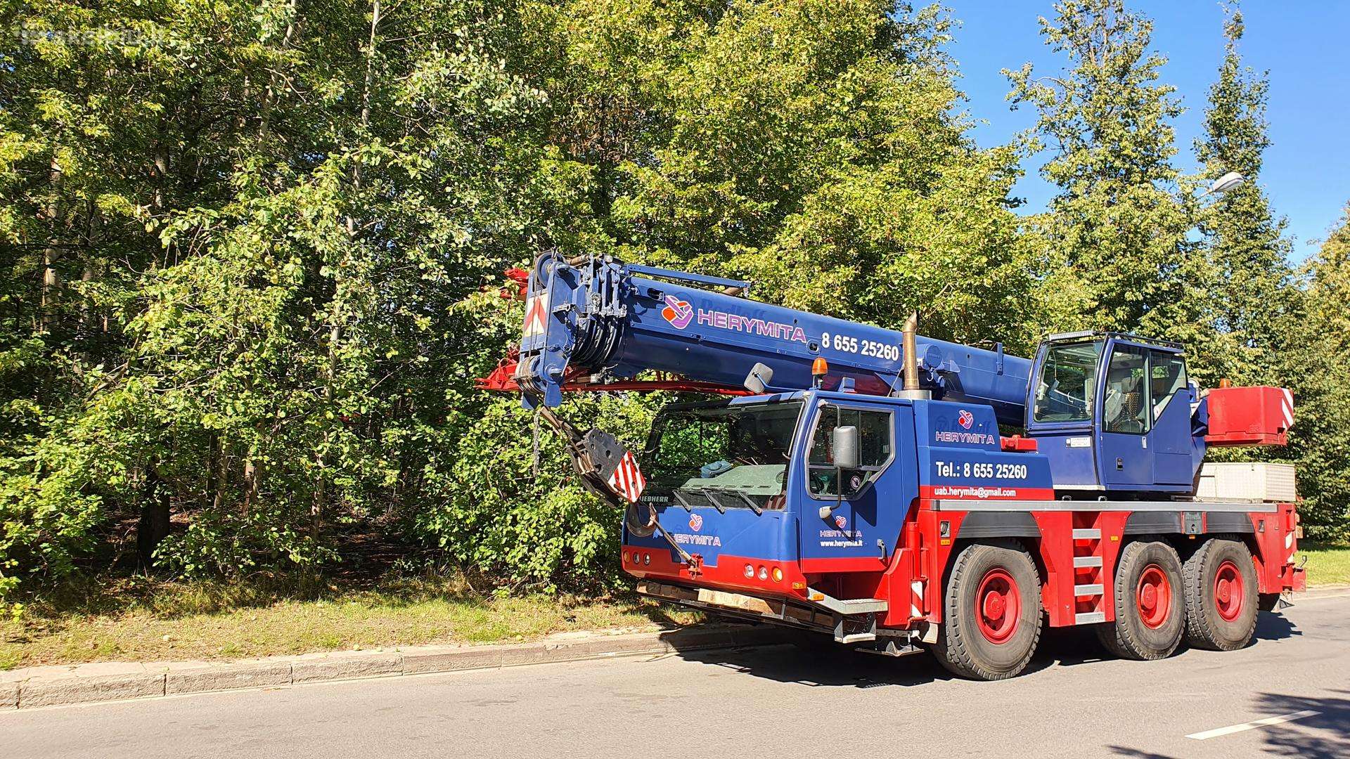 Liebherr LTM, statybos transporto nuoma