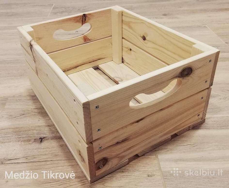 Medinių dėžių gamyba