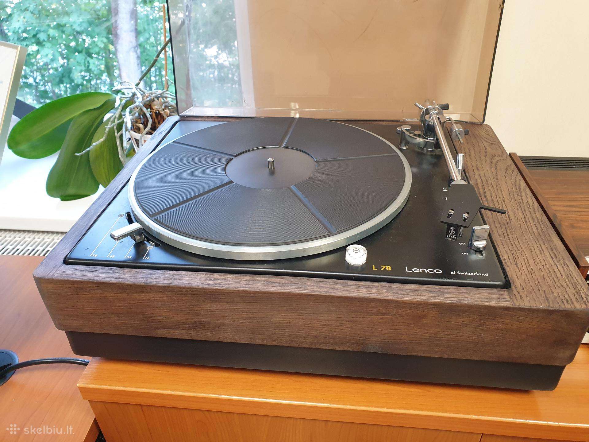 18 Patefonų Lenco, Pioneer, Dual, Pro-ject