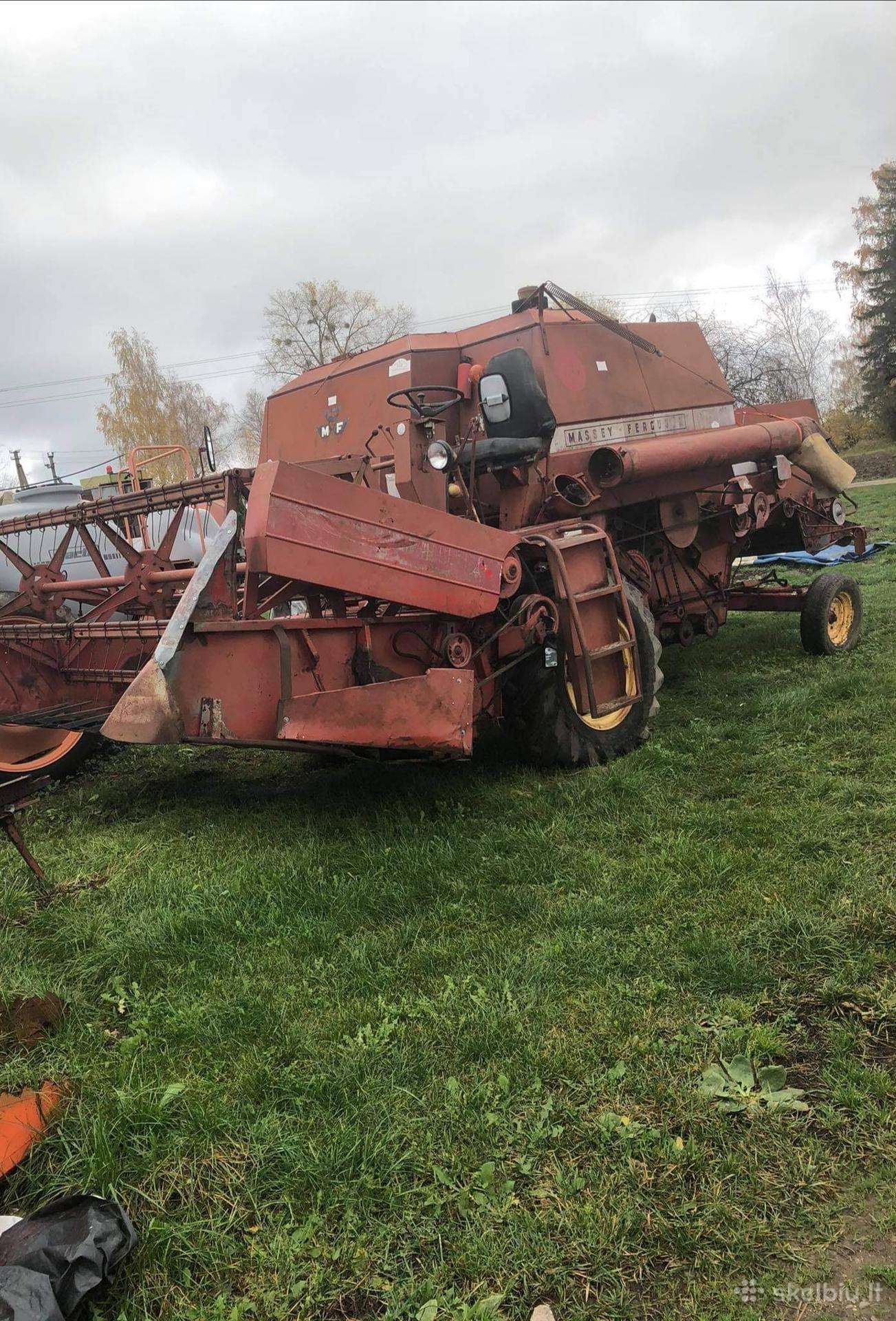 Massey Ferguson 485, комбайны