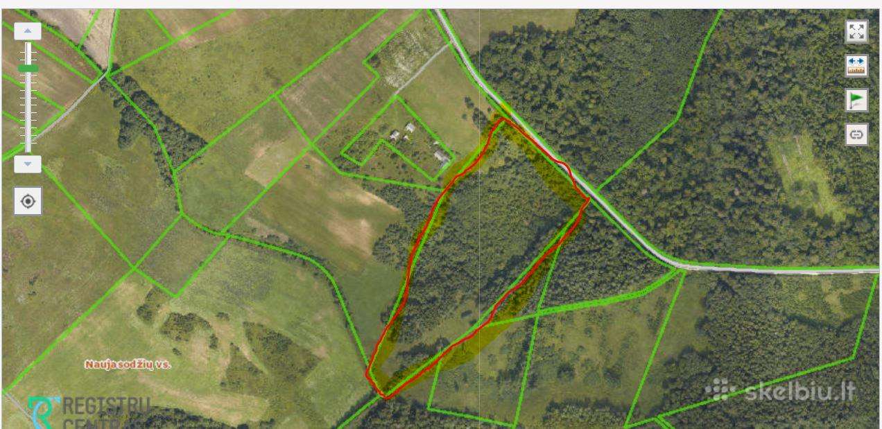 4,05 ha sklypas su mišku – Trakų r.