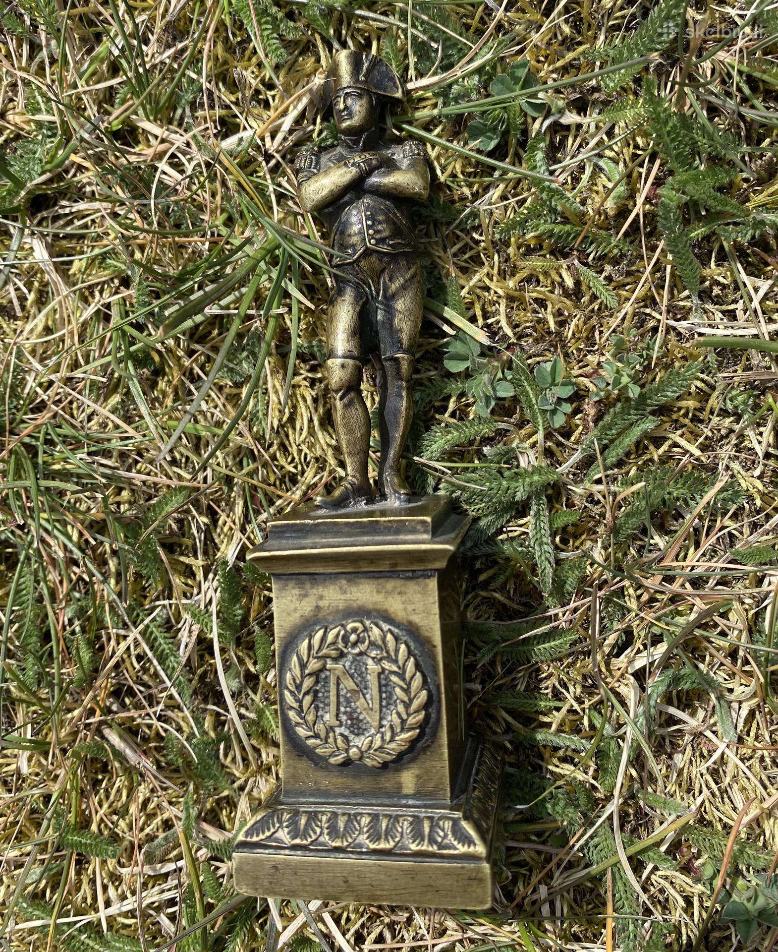 Antikvarinė 19a. vidurio bronzinė Napoleono figūra