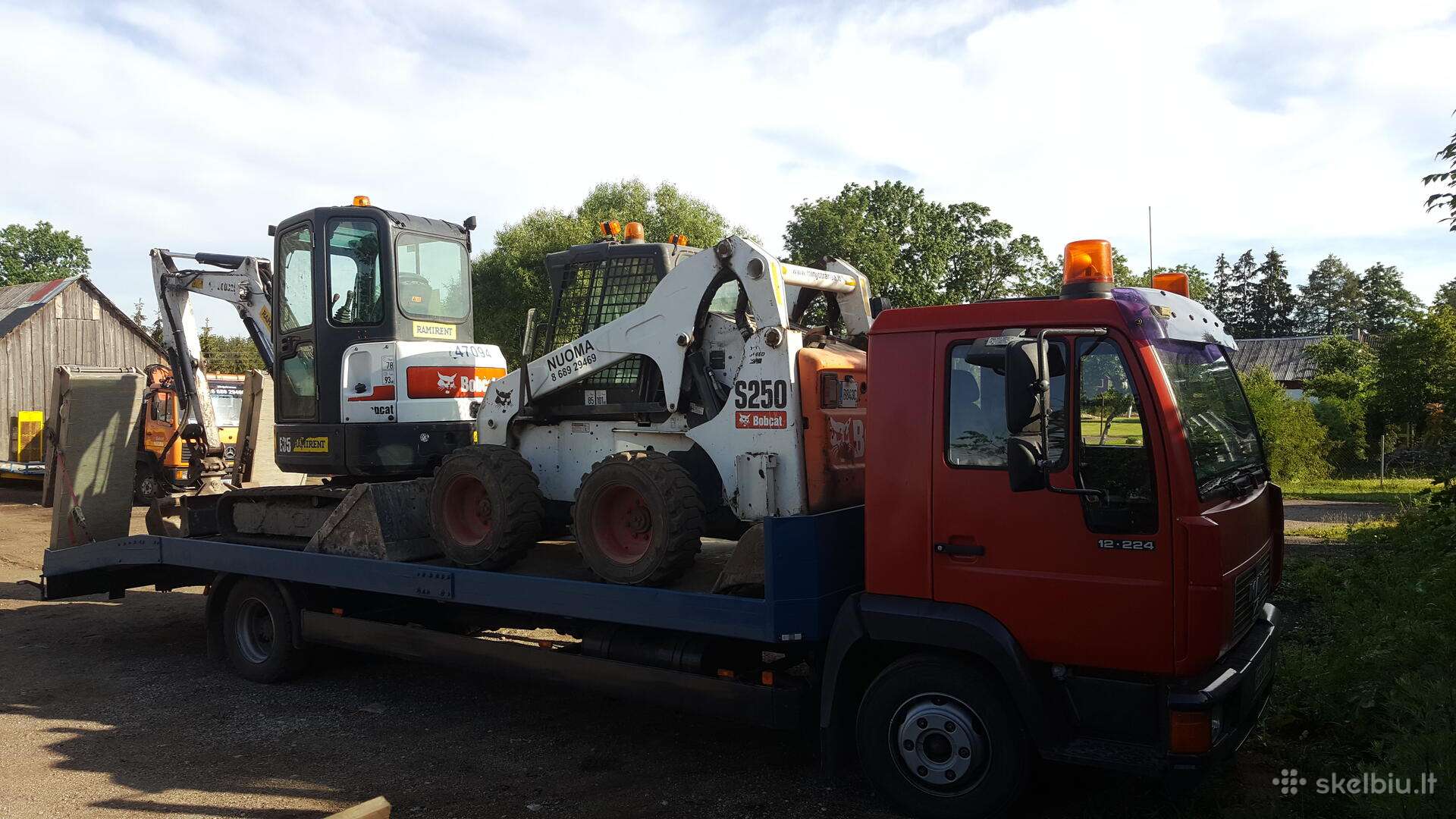 Bobcat Sr, прокат строительного транспорта
