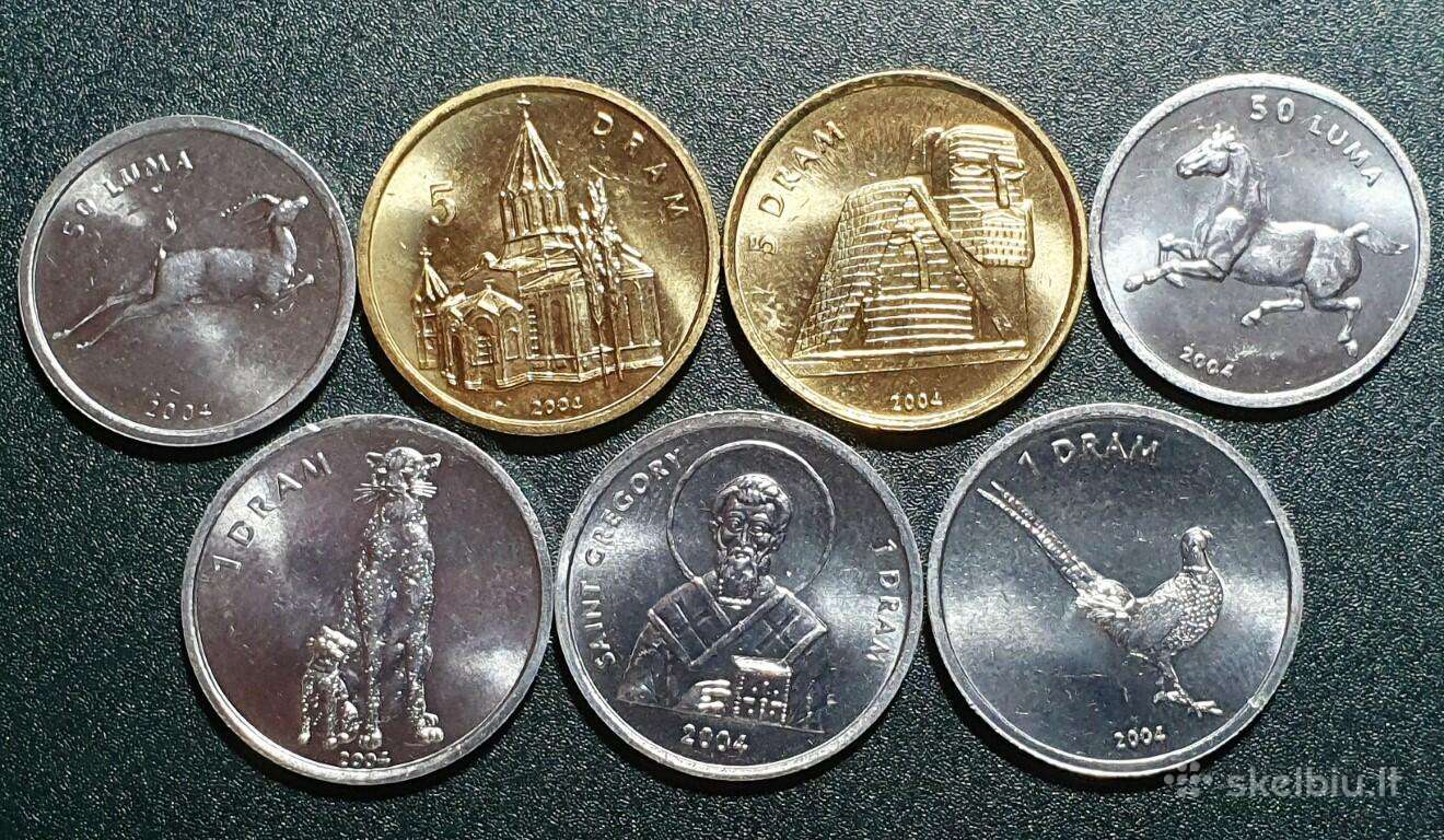Kalnų Karabachas Lumų Ir Dramų 7 Vnt. Setas 2004