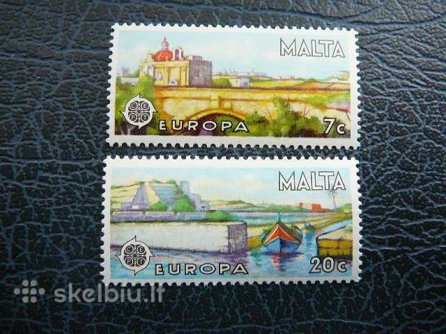 Europa Cept Malta 1977 svarus mt554