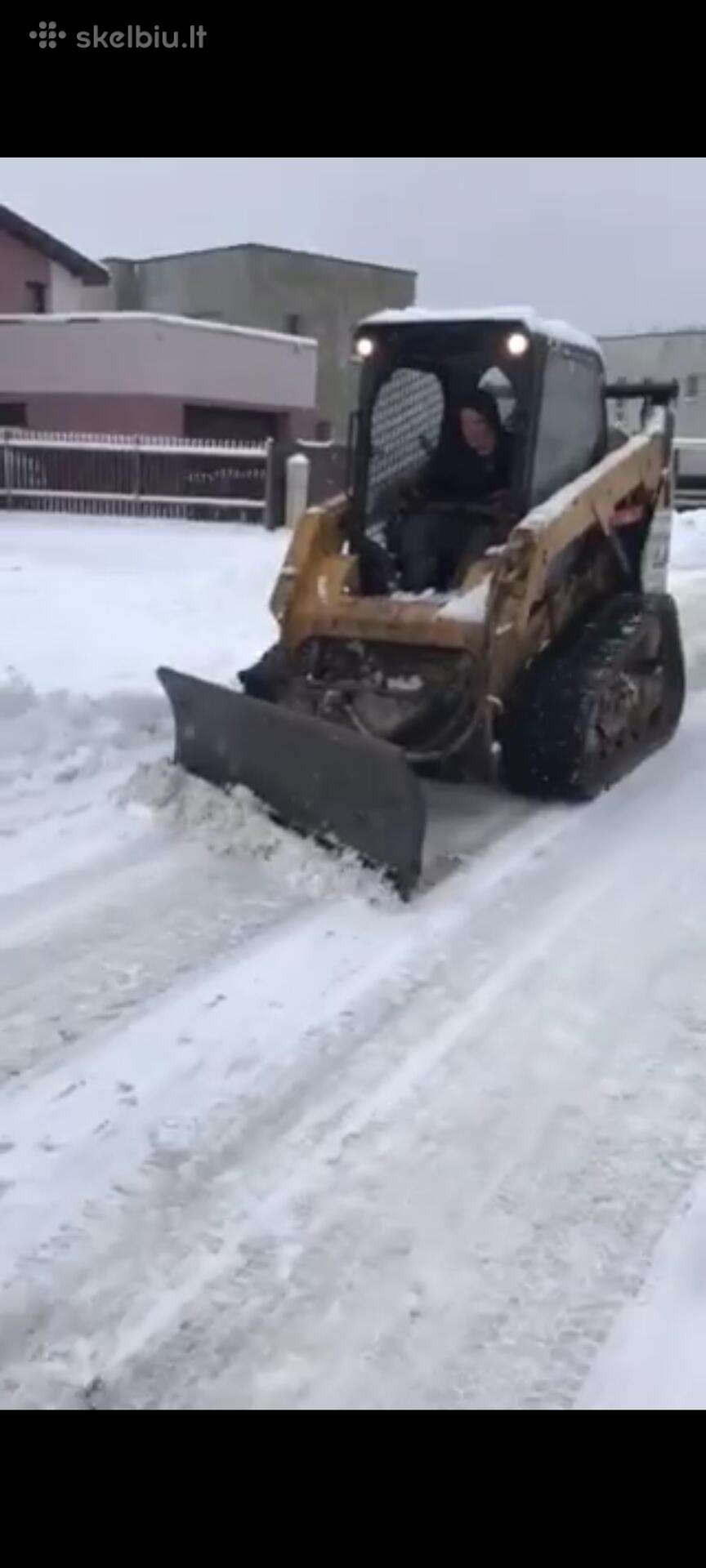 Bobcat 259, statybos transporto nuoma