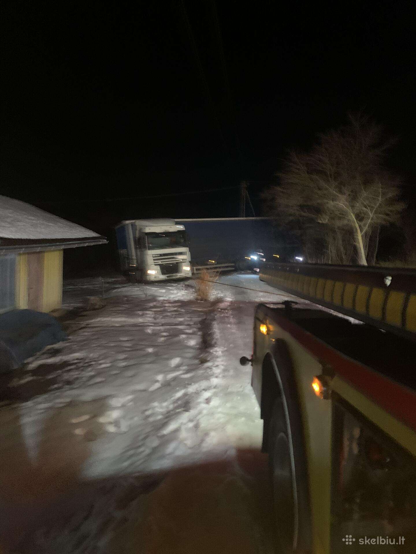 Sunkvežimių, lengvųjų tech. pagalba.