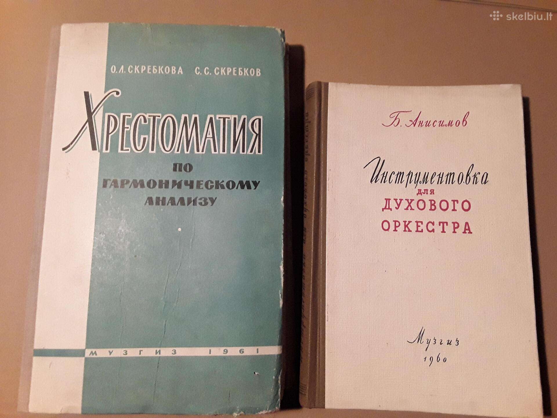 Dvi knygos muzikuojantiems .