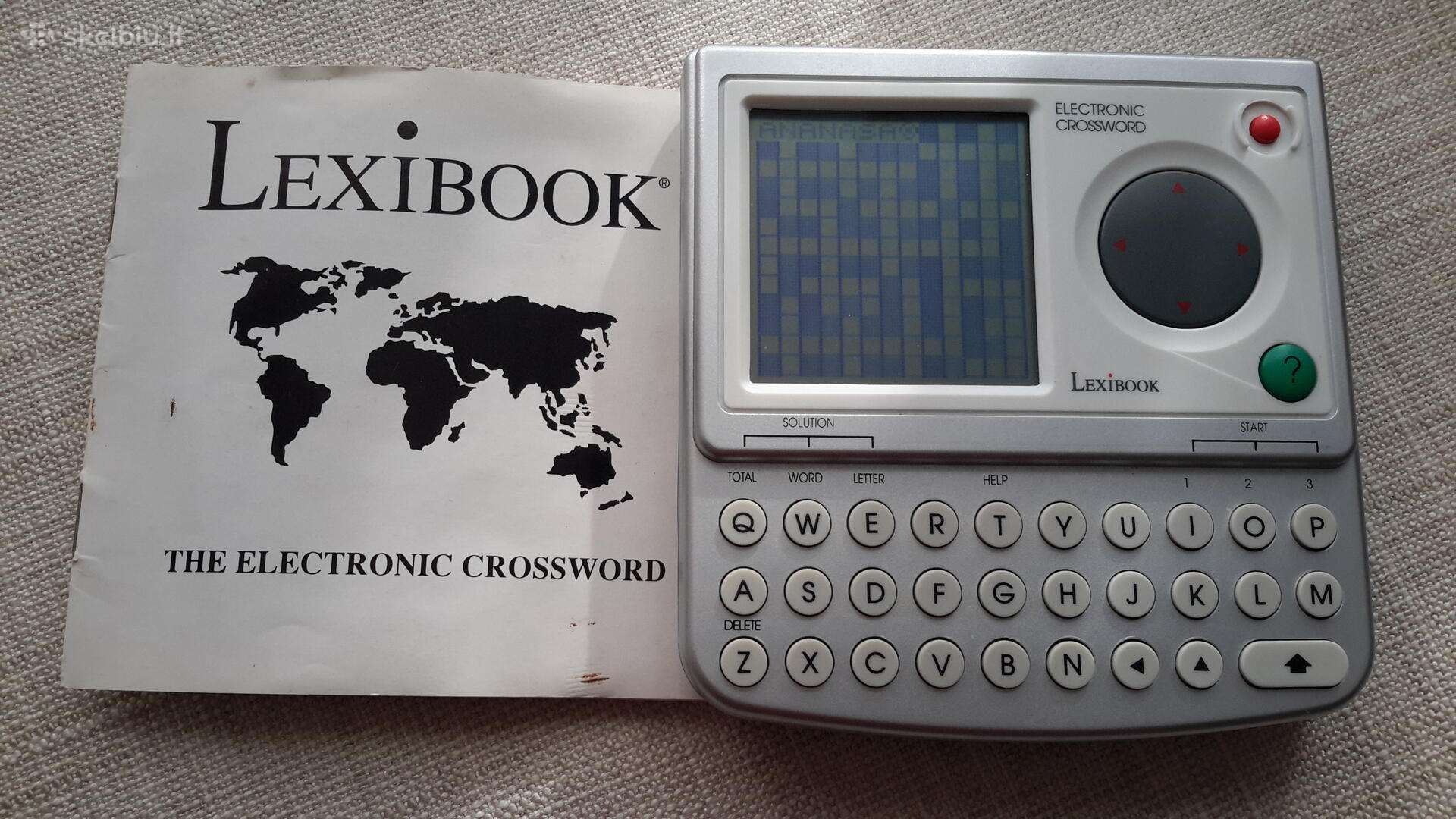Elekrtoninis kryžiadžodžių galvosūkiai Lexibook