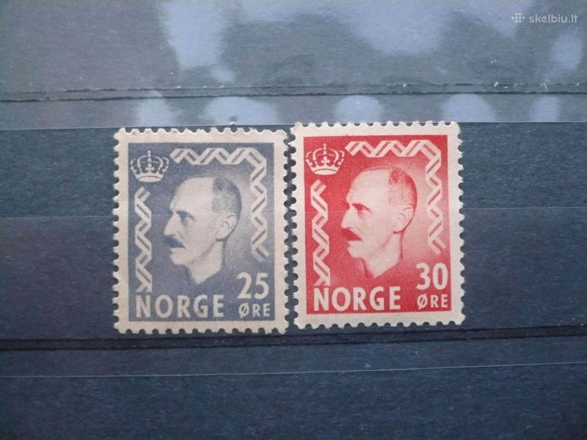 1951 -1952 papildomos vertybės Mnh