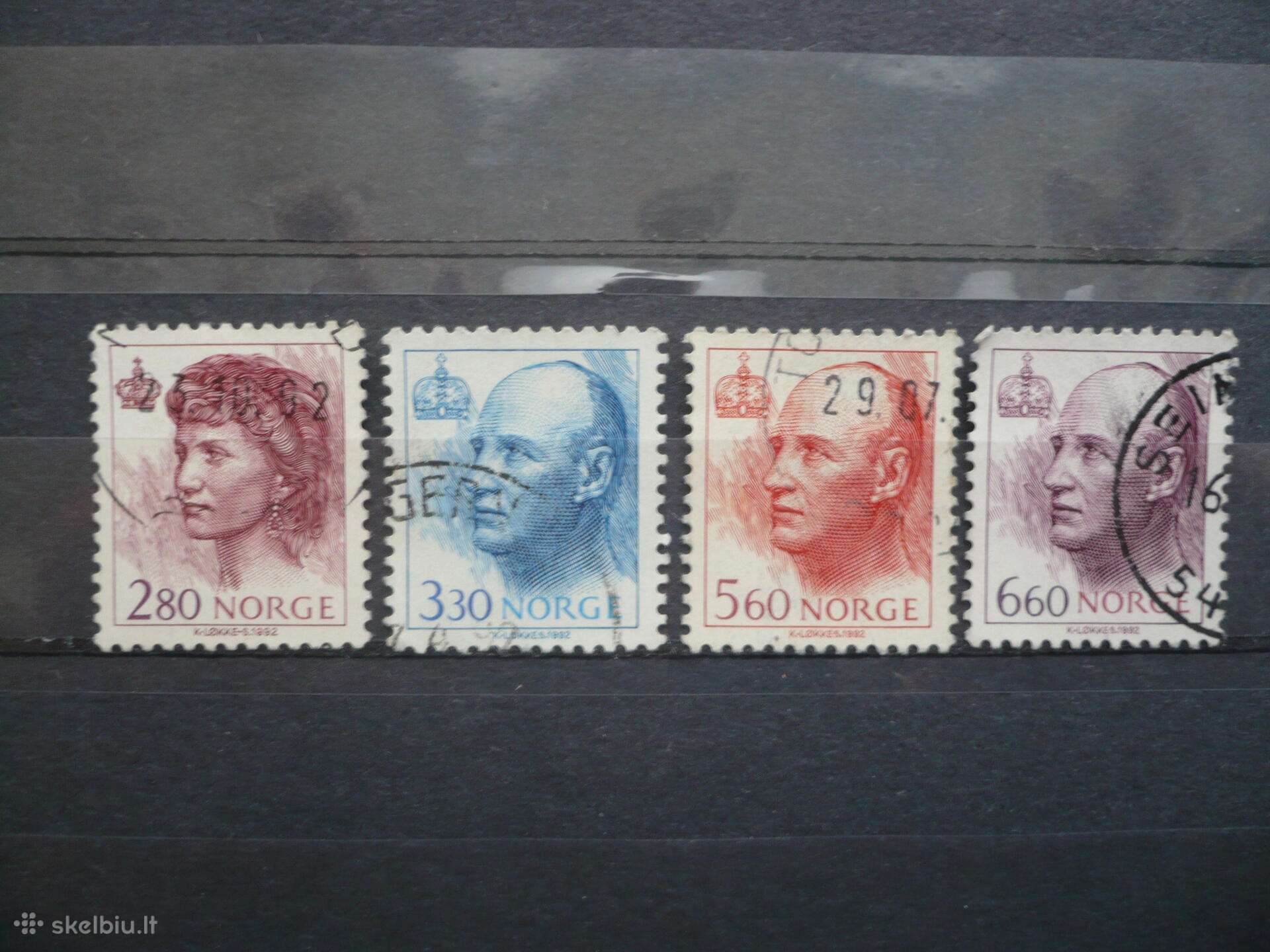 1992 karalienė Sonja ir karalius Haraldas