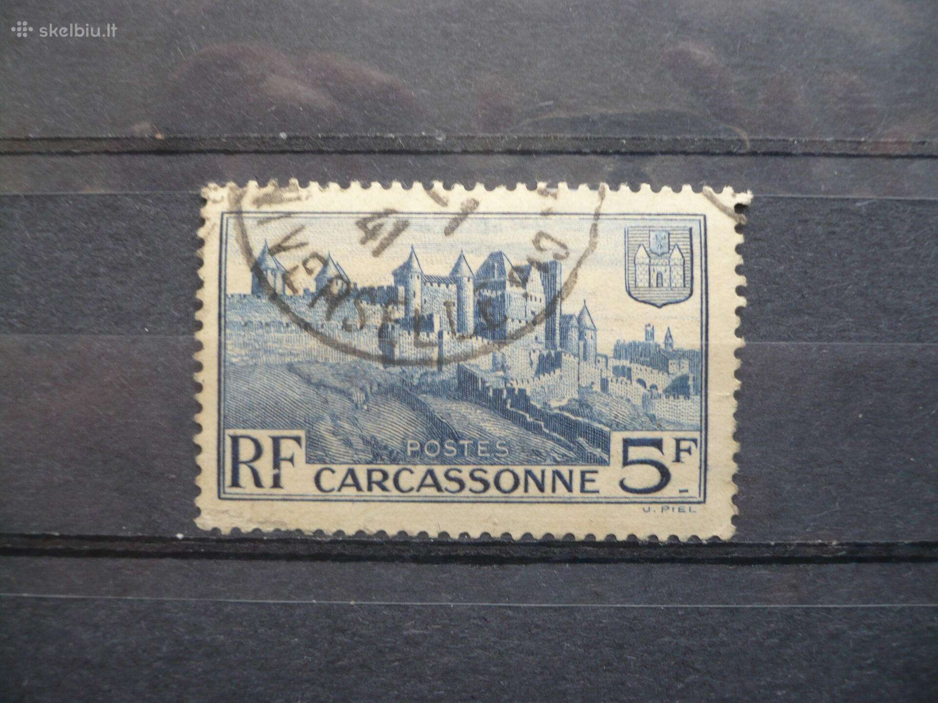 1938 -1939 Nauji dienos antspaudai 5 fr