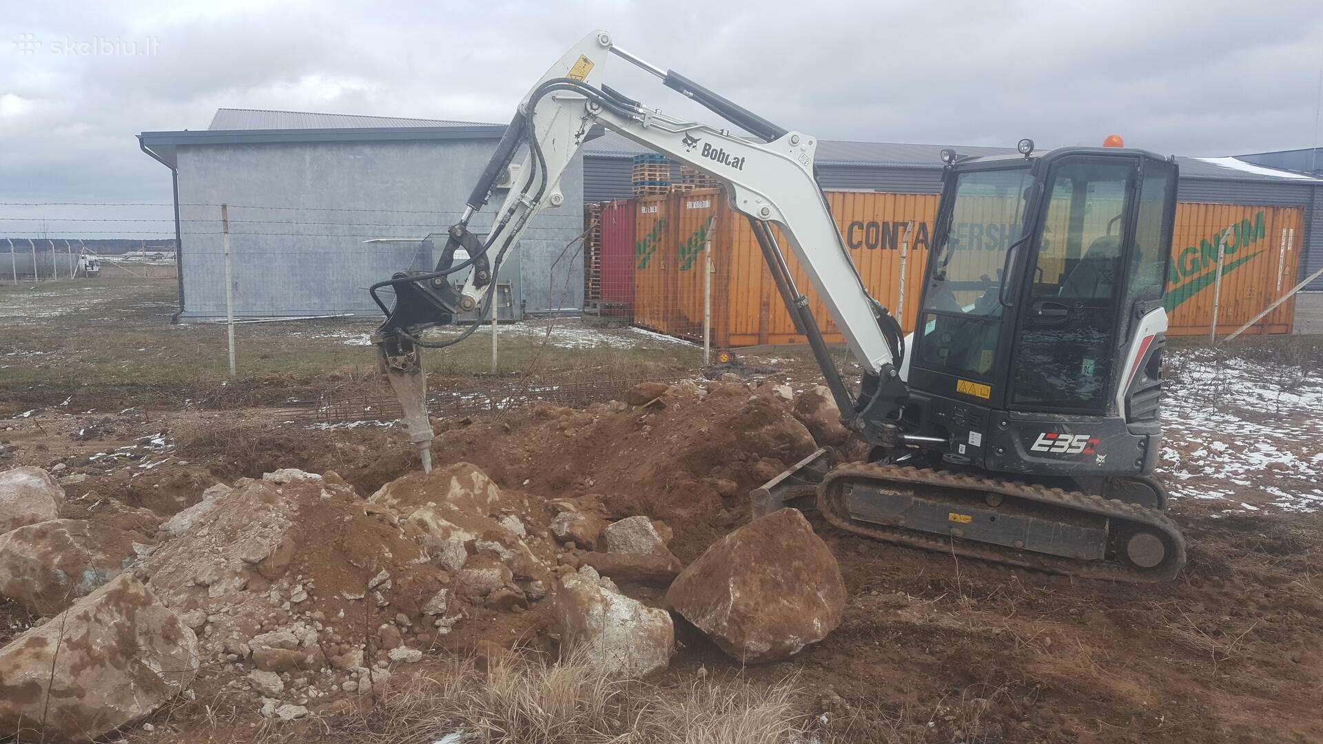 Bobcat Sr, прокат строительного транспорта