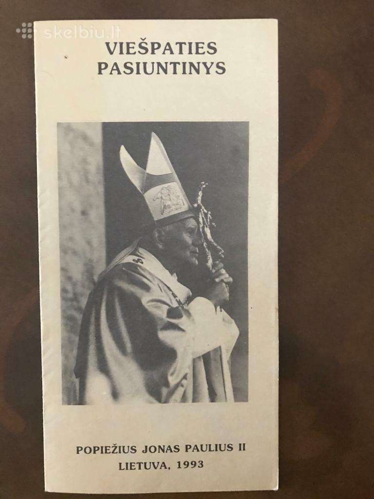 Jono Pauliaus II-ojo lankstinukas
