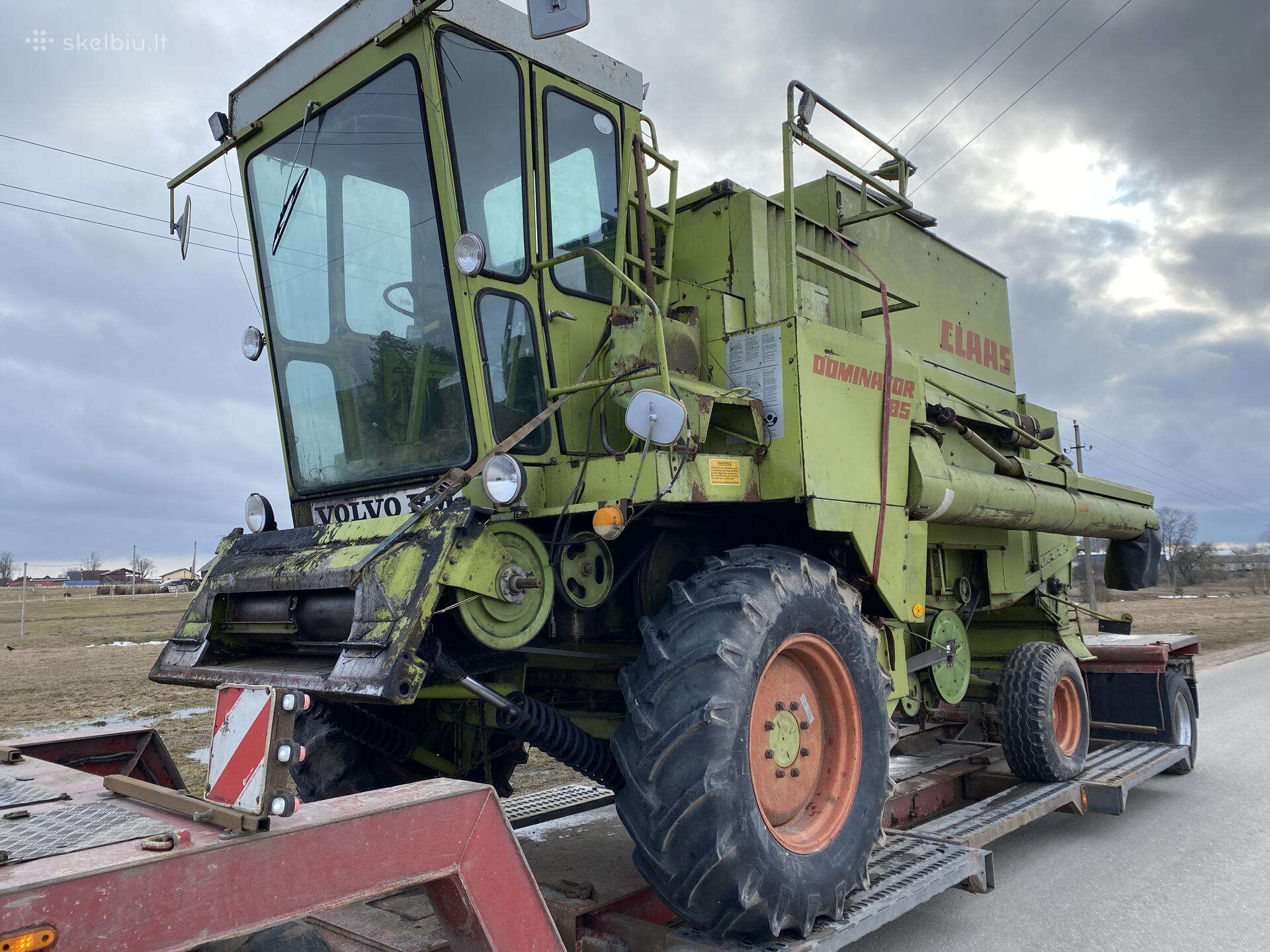 Kombainas Claas Dominator 85 Ardomas Dalimis