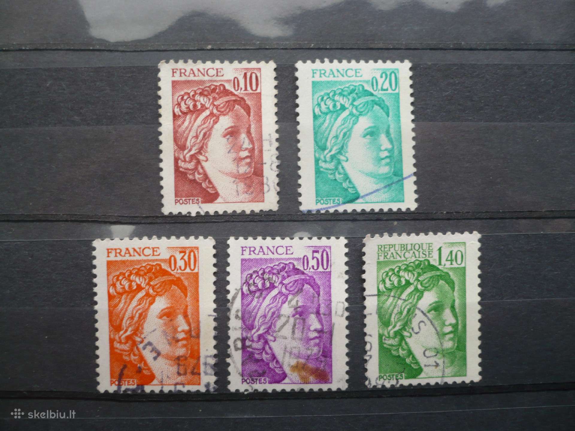 1978 m. „sabine“ - naujos vertybės