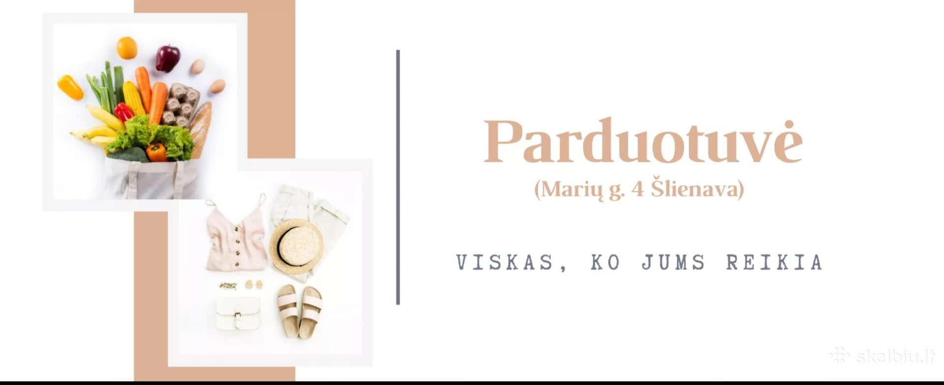 Pardavėja - salės darbuotoja Šlienavoje