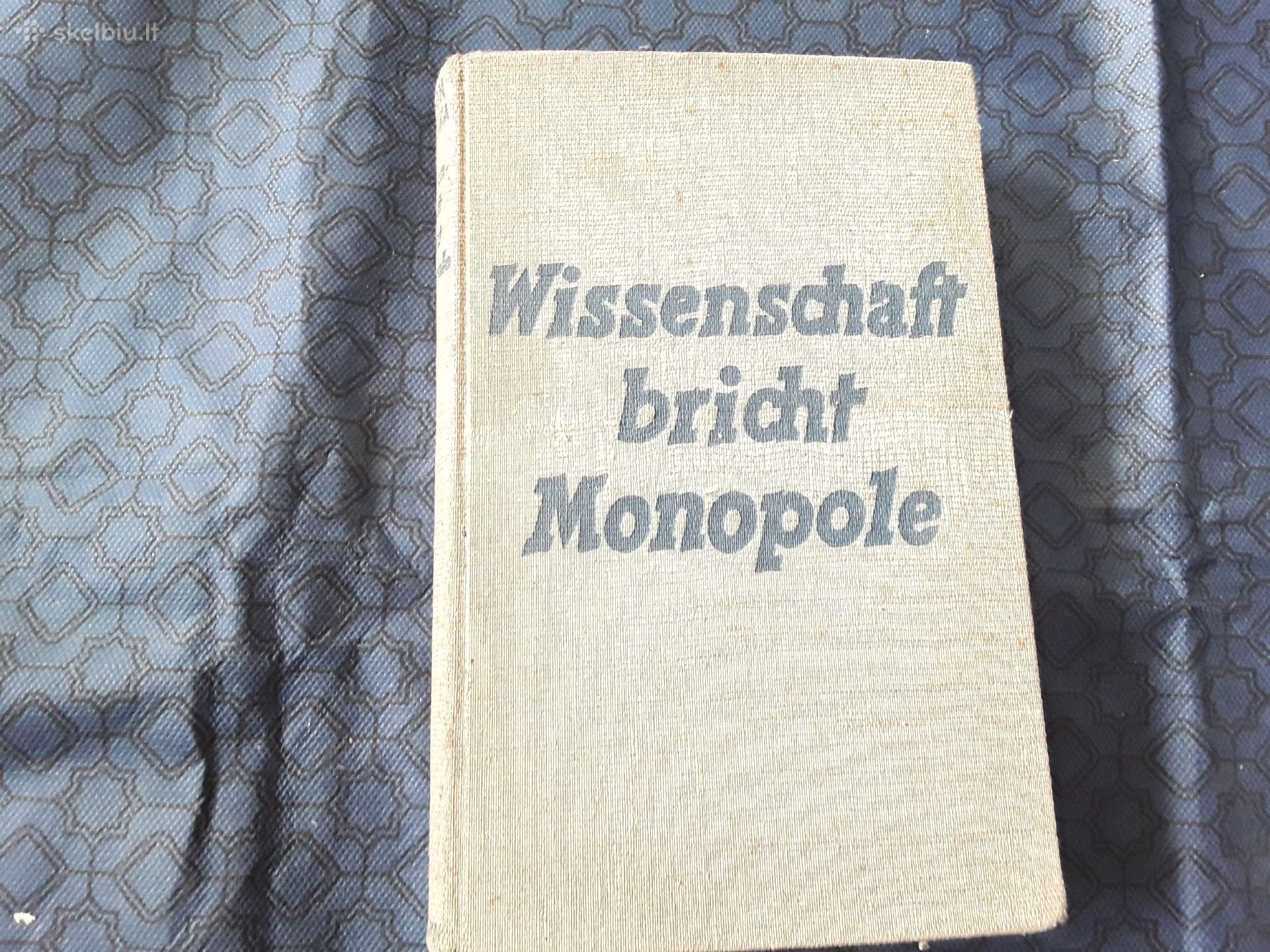 Knyga . Wissenschaft Bricht Monopole 1936