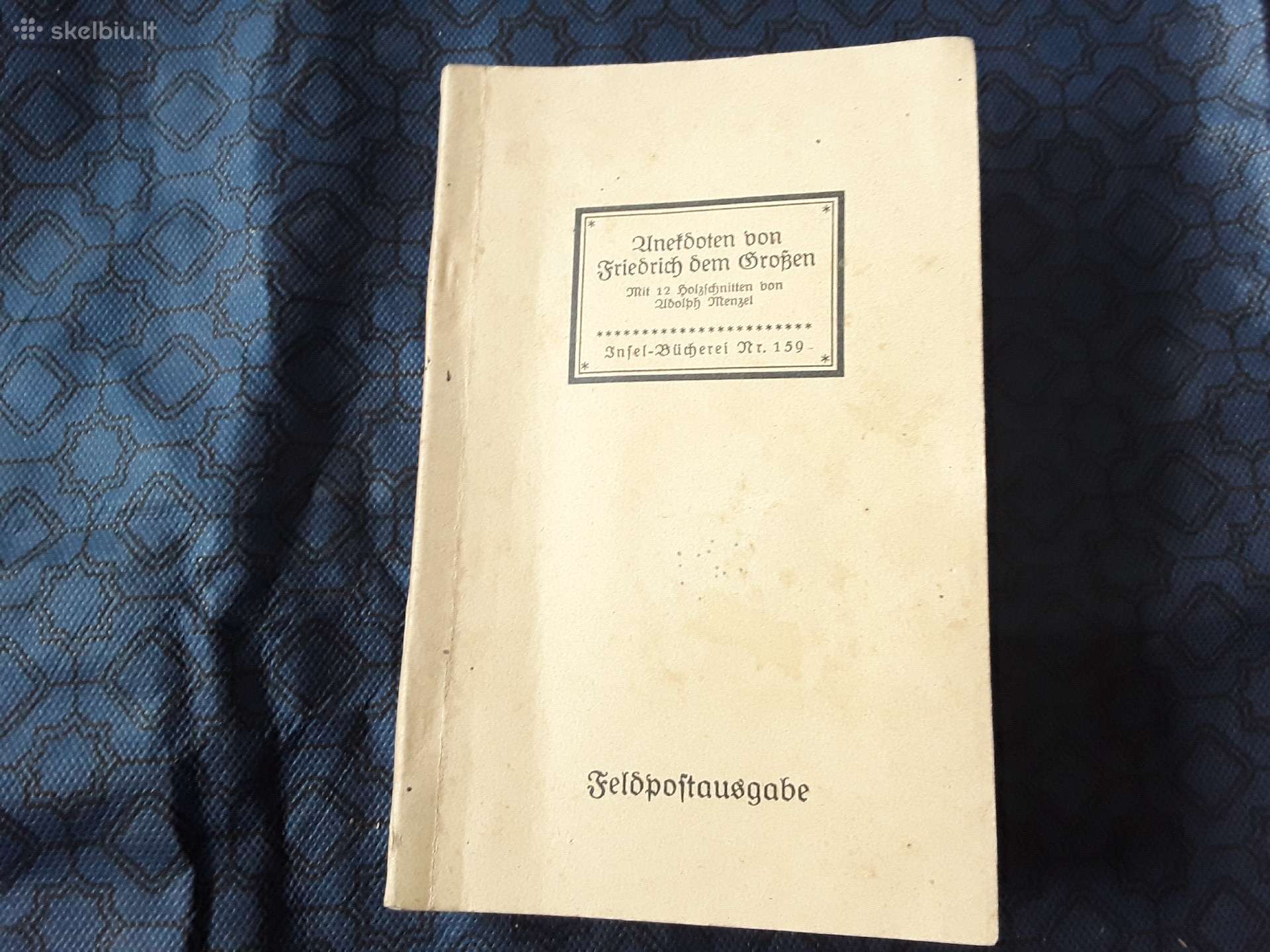 Knyga Vokiečiu kalba 1942