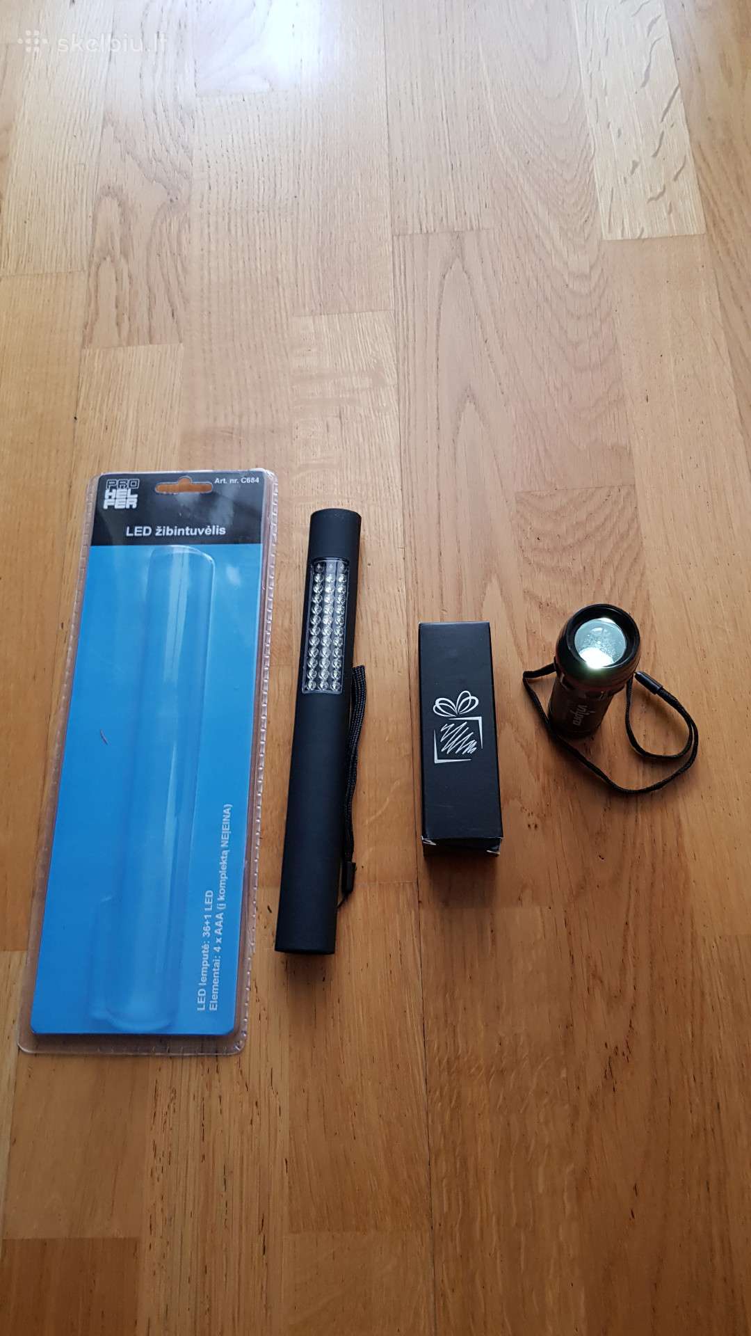 LED prozektoriu naujas