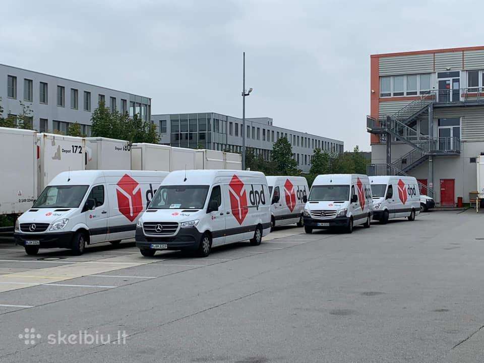 Dpd Vairuotojai - kurjeriai Vokietijoje