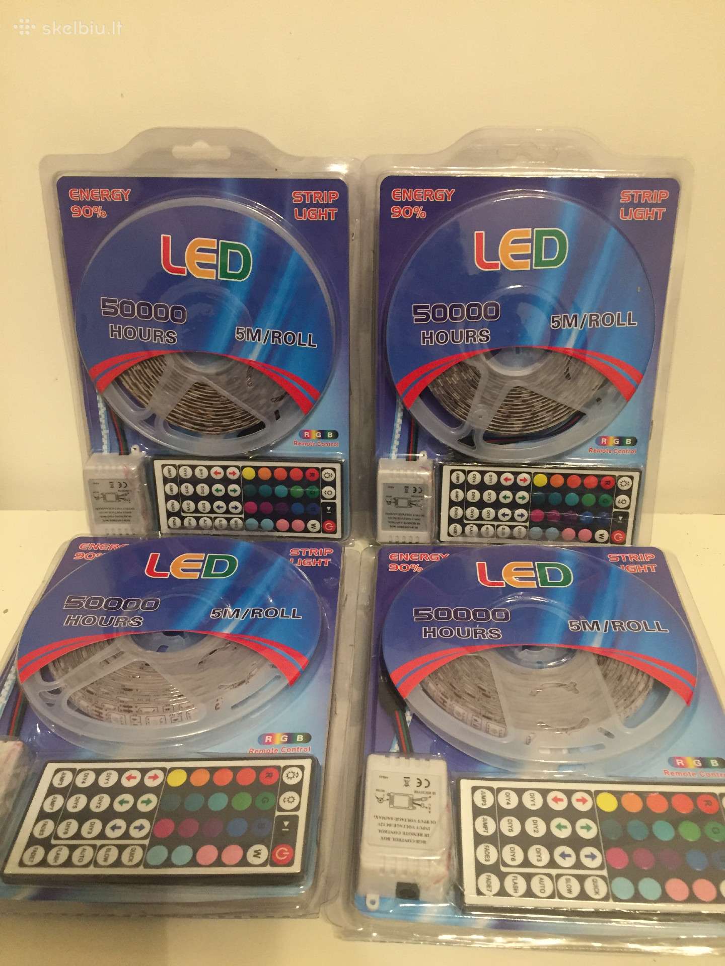 LED juosta 5m. Rgb
