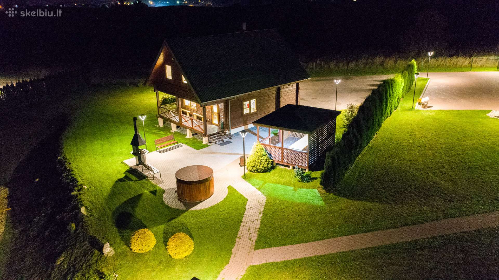 Triovilla Sodyba,pirtis,kubilas 15 Km Nuo Vilniaus