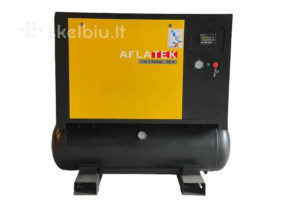 Sraigtinis oro kompresorius 3in1 Aflatek Screw10a