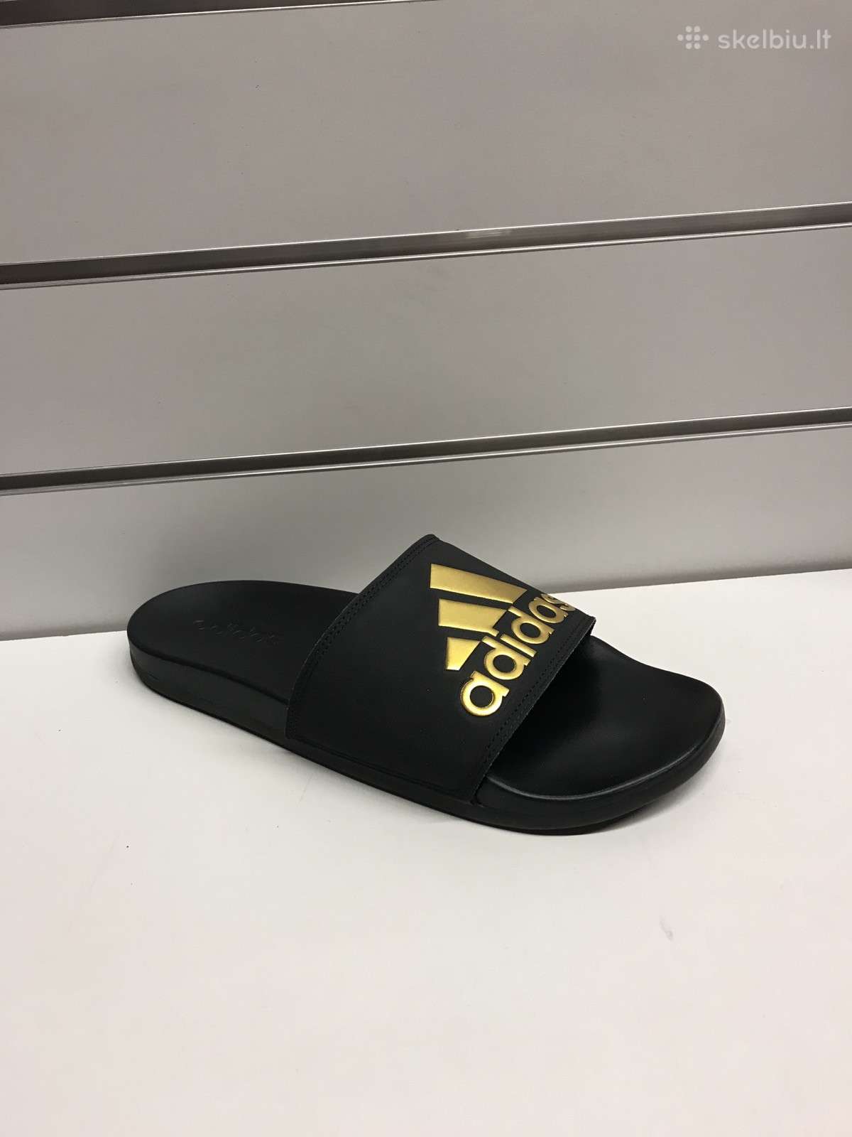 adidas sandals gold