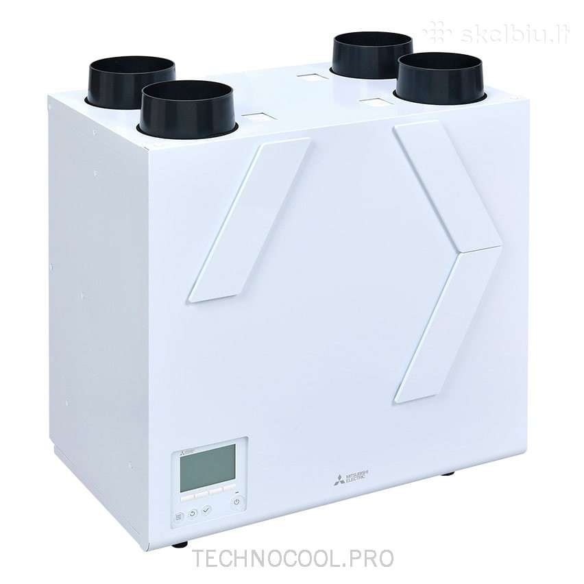 Mitsubishi Lossnay Vl-250 sieninis rekuperatorius