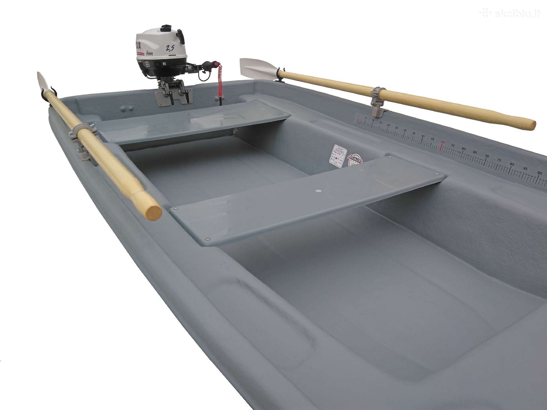Latvija, plastic boats